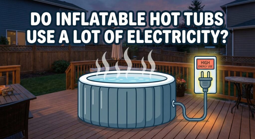 do inflatable hot tubs use a lot of electricity