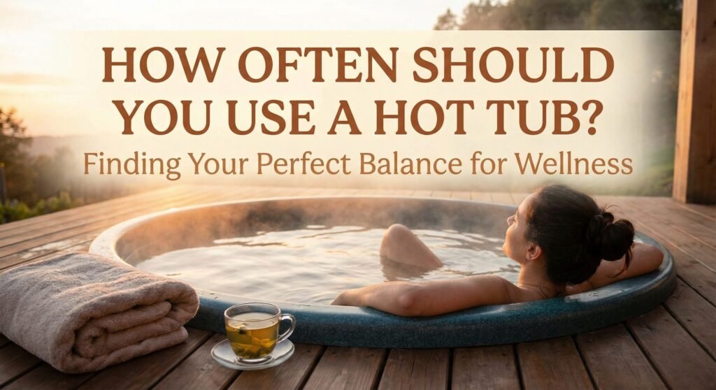 how often should you use a hot tub