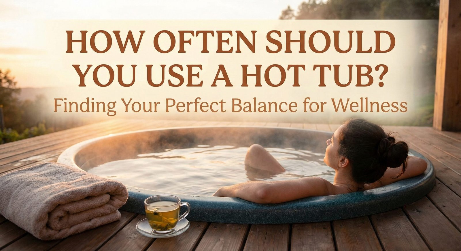 Family enjoying an inflatable hot tub in winter