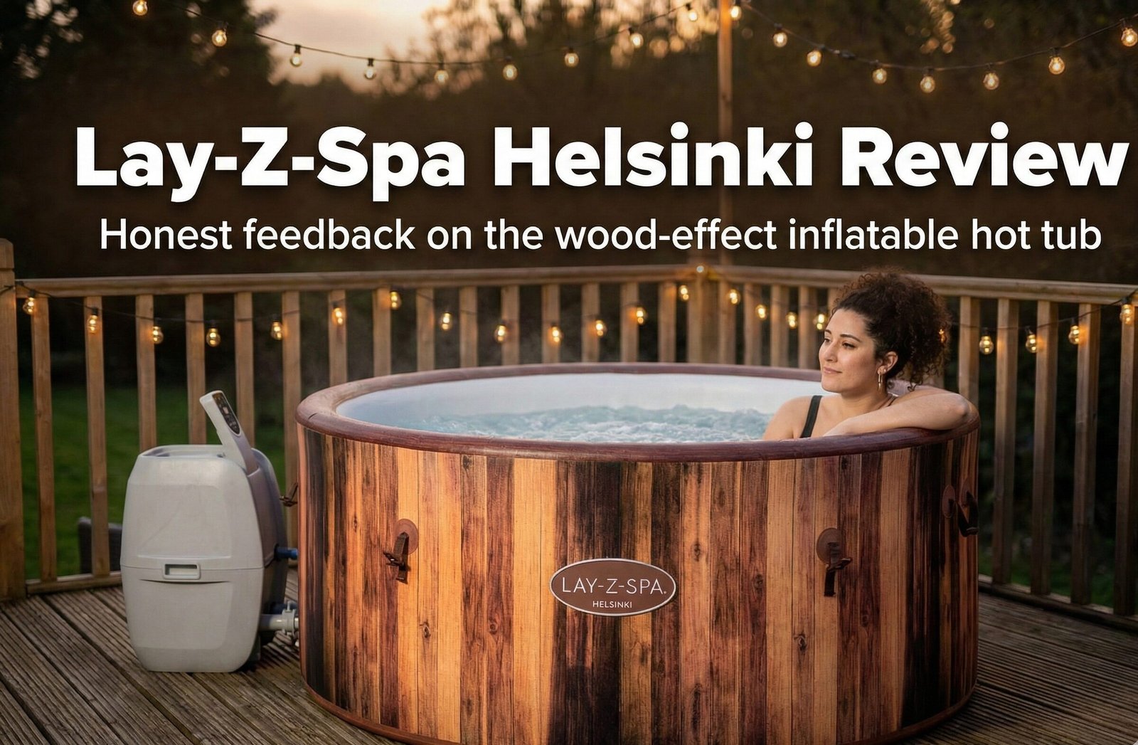 Lay-Z-Spa Helsinki Inflatable Hot Tub